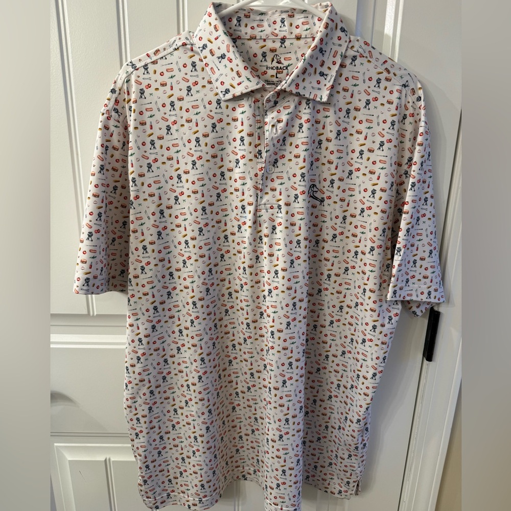 Rhoback Men’s The Grillmaster Polo